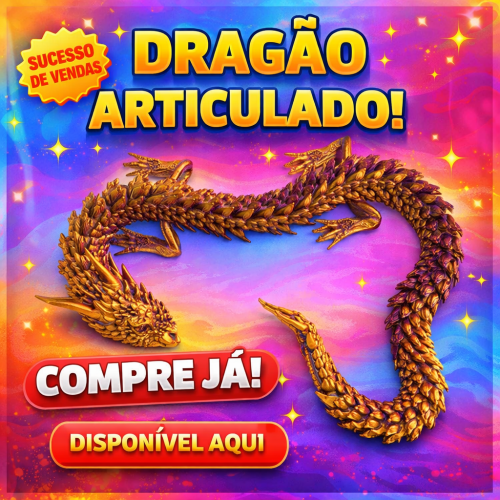 Dragão Articulado 40cm - NeuroSense Dragão Articulado 40cm - NeuroSense